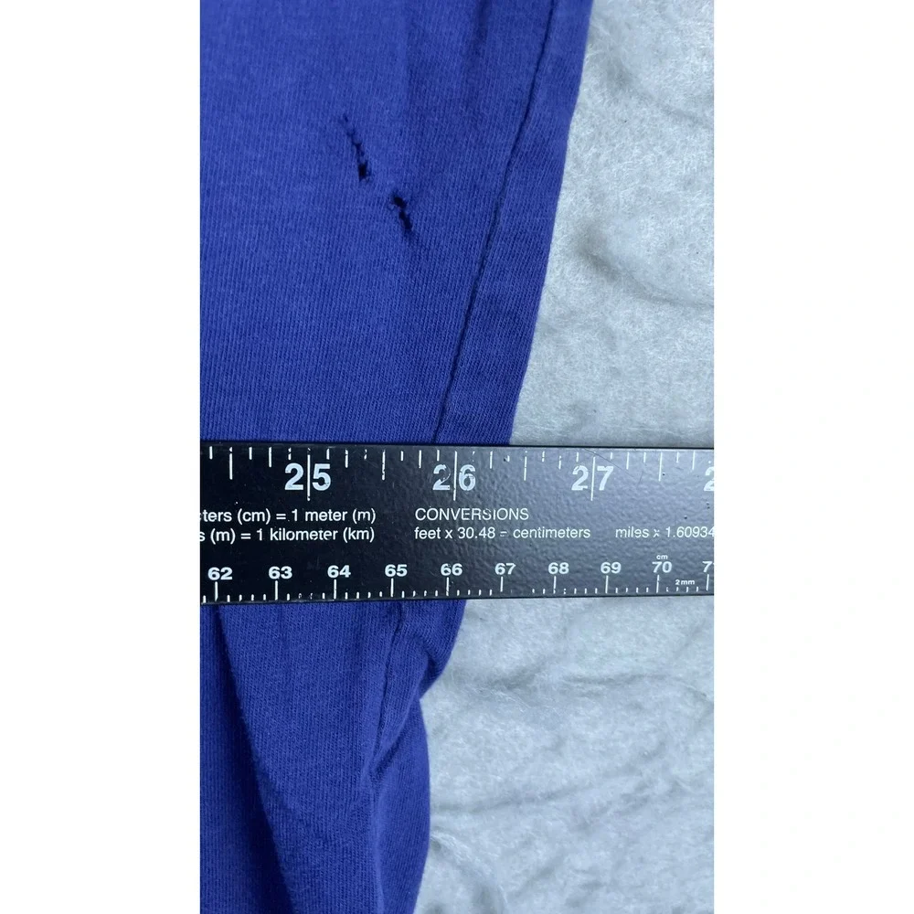 Polo Ralph Lauren T-Shirt Mens 2XB Blue Good Pocket Cotton Short Sleeve